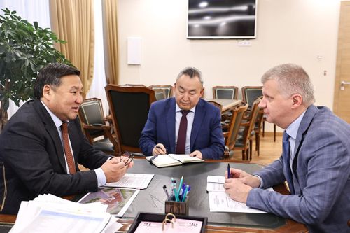 Владислав Ховалыг обсудил с заместителем министра просвещения РФ развитие образования в Туве