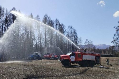 В Туве начался пожароопасный сезон