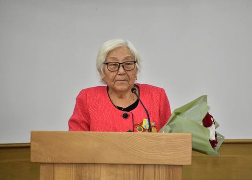 Дагдыныкчы эмчиге юбилейлиг медальды тывыскан