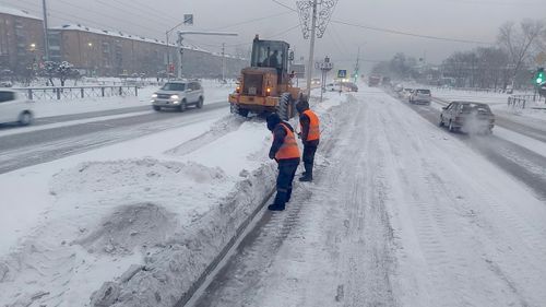 О работе столичных коммунальщиков в разгар снегопада