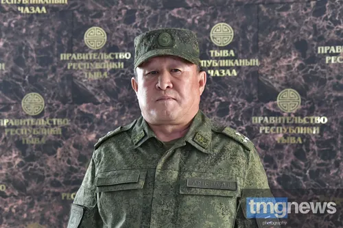 Военный комиссар Республики Тыва, полковник Демир-оол Артына рассказал журналистам о частичной мобилизации