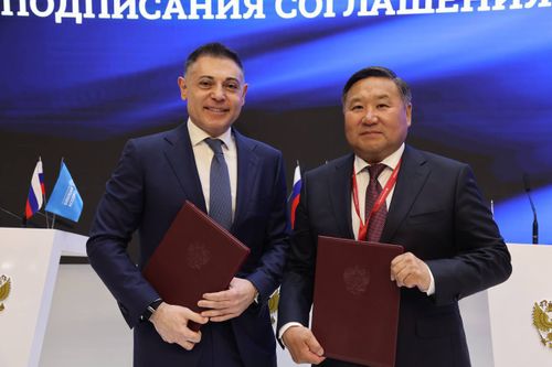 Глава Тувы подписал Соглашение о сотрудничестве с компанией "МегаФон"