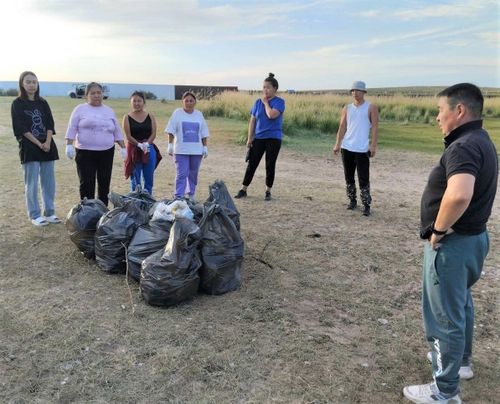 Эрзинский район присоединился к акции «Чистая страна»