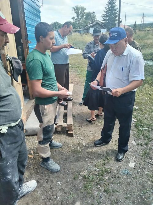 В Тандинском районе прошли рейды по легализации трудовых отношений