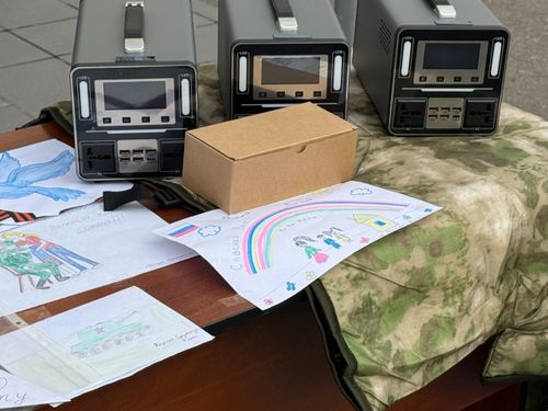 В Кызыле состоялась передача гуманитарной помощи бойцам СВО