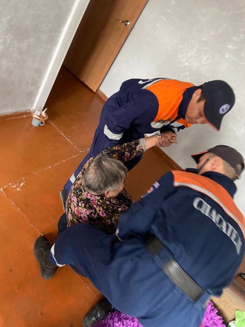 В Кызыле одинокая бабушка вызвала домой спасателей