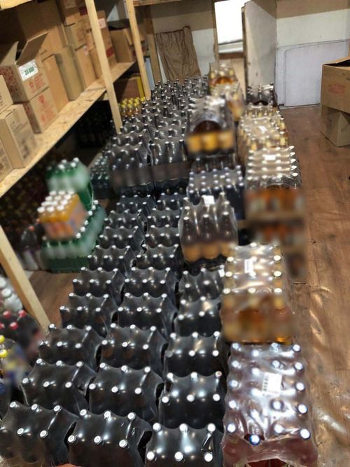 В Ак-Довураке изъята крупная партия нелегальной алкогольной продукции