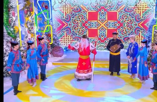 Тувинская культура на федеральном уровне: яркий новогодний выпуск «Жить здорово»