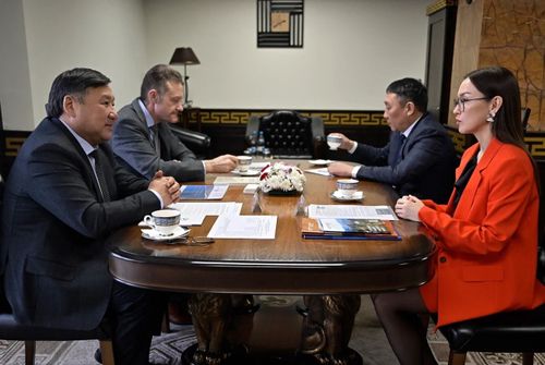 Глава Тувы провел рабочую встречу с гендиректором АНО «Корпорация развития Енисейской Сибири»