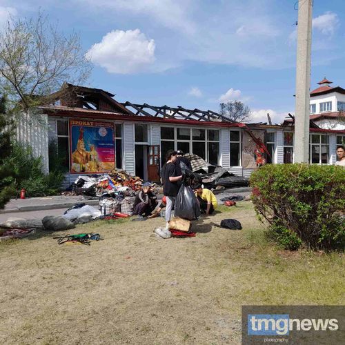 Дети начали восстанавливать свой храм искусства «Эдегей»