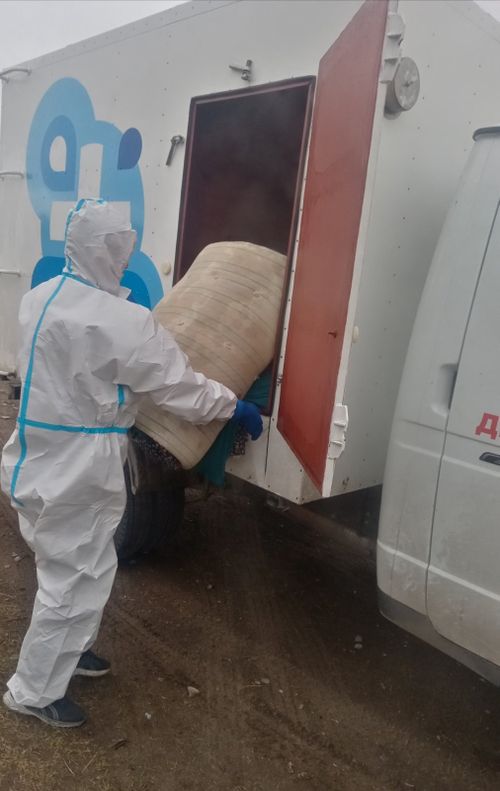 В Тере-Хольском районе провели дезинфекцию в домашних очагах туберкулёза