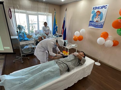 В медколледже Тувы прошел конкурс за звание лучшей медицинской сестры