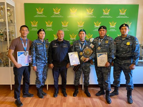 В Туву вернулись участники девятого Кубка ФССП России по комплексному единоборству памяти Михаила Малинникова