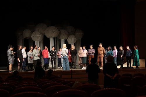 Артисты Национального театра Тувы проходят курсы повышения квалификации