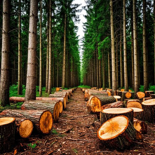 Пятерых жителей Тувы привлекли к уголовной ответственности за незаконную вырубку леса