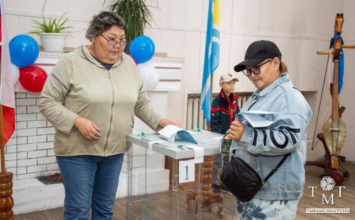 Жители Улуг-Хемского района выбирают свое будущее