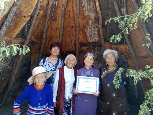 Ветераны Тоджи в очередной раз заняли призовое место в конкурсе национальных подворий