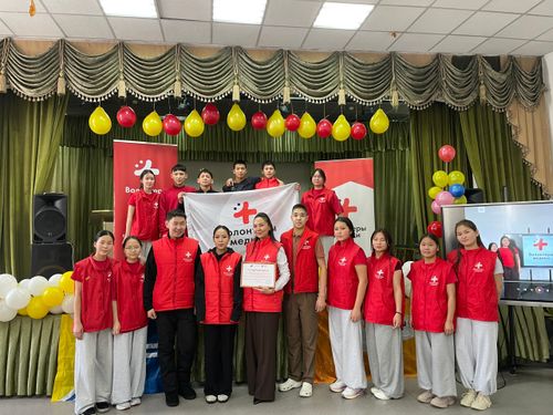 На базе Тувинского кадетского корпуса создан школьный отряд волонтёров-медиков