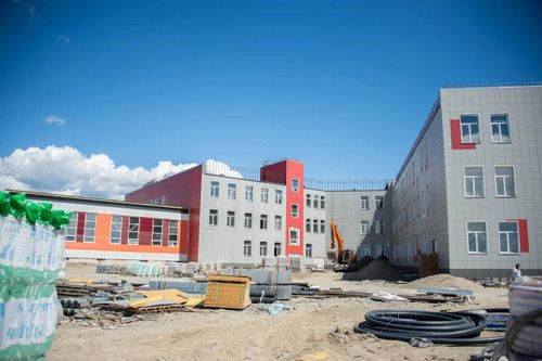 В Туве продолжается строительство восьми школ в сёлах и Кызылской агломерации
