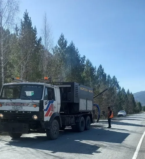 В Туве продолжается работа по улучшению состояния дорог
