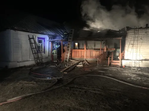 В одной из школ Тувы произошёл пожар