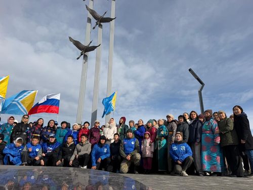В Туве прошла акция «Белые журавли»
