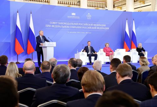 Кан-оол Даваа принял участие в заседании Совета законодателей Российской Федерации