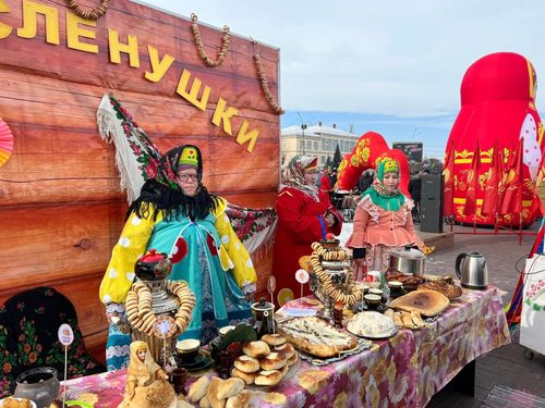 В Туве «на широкую ногу» отмечают Масленицу