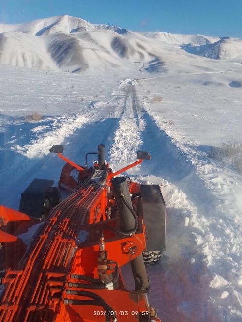 В Туве продолжают следить за состоянием автомобильных дорог