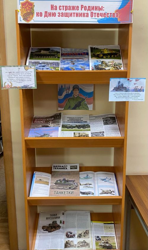 Национальная библиотека Тувы открыла книжную выставку «На страже Родины»