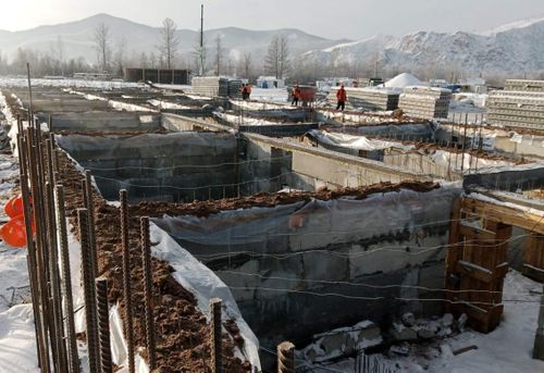 В 2024 году продолжится строительство нового дома-интерната в селе Дерзиг-Аксы Каа-Хемского района