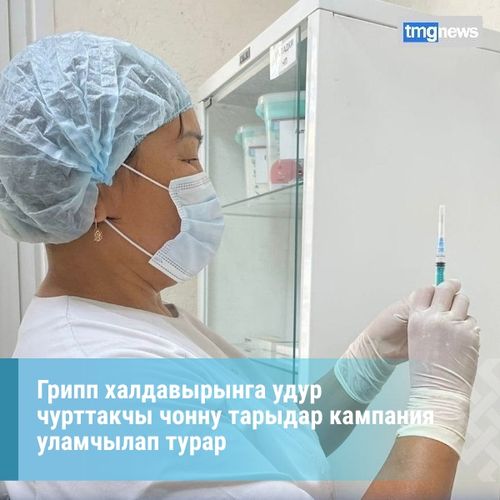 Грипп халдавырынга удур чурттакчы чонну тарыдар кампания уламчылап турар