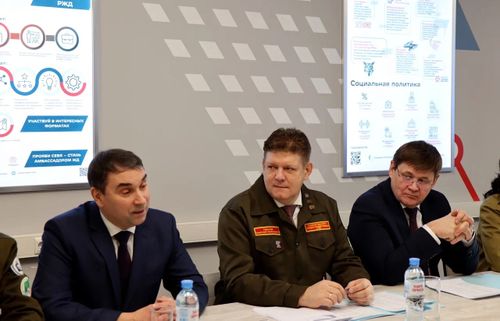 Анатолий Серышев Россияда аныяктарның улуг организациязы – Сибирьниң студент отрядтар штавы-биле ужурашкан