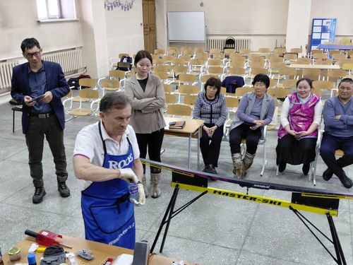 В Туве прошел курс лекций для спортивных тренеров