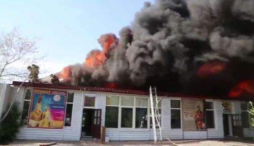 В театре танца и костюма "Эдегей" произошёл пожар