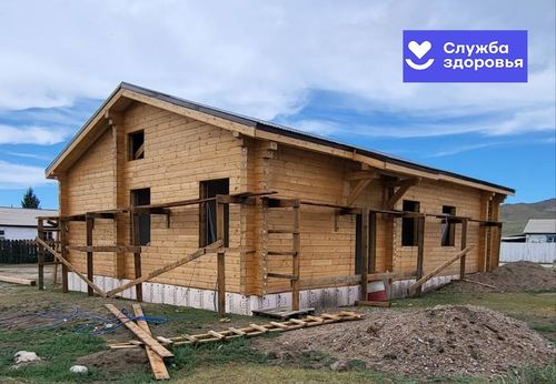 В Эрзинском районе строится врачебная амбулатория