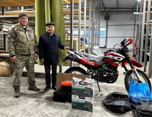 Тывадан кышкы ачы-дуза чүъгү-биле мототехниканы чорудар