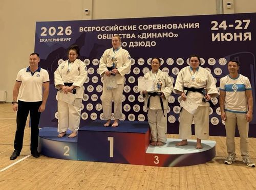 Сотрудники МВД Тувы завоевали медали на всероссийских соревнованиях по дзюдо в Екатеринбурге