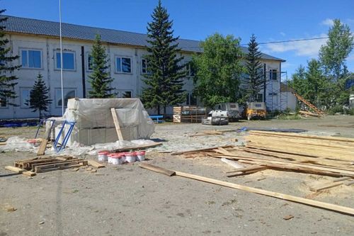 В Бай-Тайгинском районе благодаря Народной программе «Единой России» продолжается капремонт школ