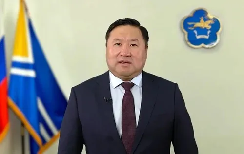 Глава Тувы Владислав Ховалыг поздравил жителей региона с Днем Государственного флага Республики Тыва