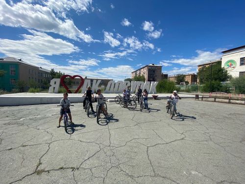 В Ак-Довураке прошла «образовательная» велопрогулка