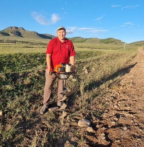 В Кызылском районе установили новые знаки туристской навигации