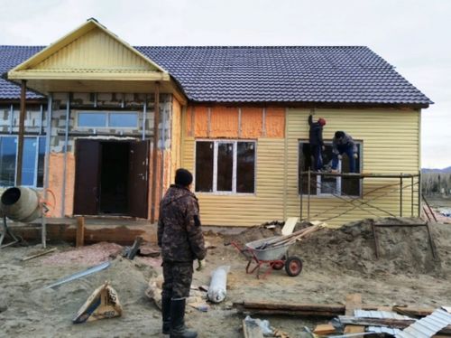 Копту-Аксында культура бажыңының тудуу уламчылап турар