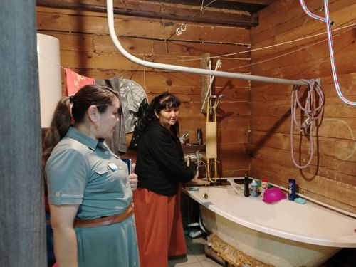 Комиссия по адаптации жилого помещения обследовала дом ветерана СВО в Кызыле