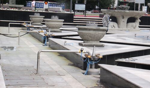 В Кызыле приостановили работу фонтана из-за загрязнения