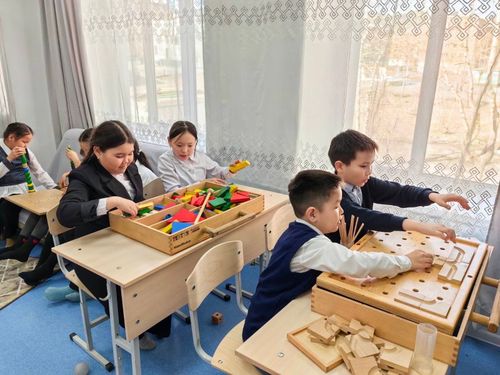 В школе Ак-Довурака открылся кабинет психологической разгрузки