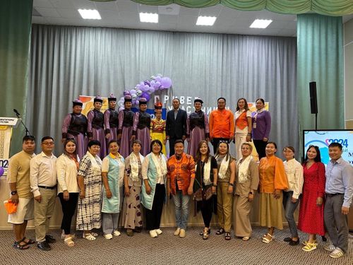 Участники Межрегионального форума «Тува для друзей» побывали в детском лагере «Орлята»