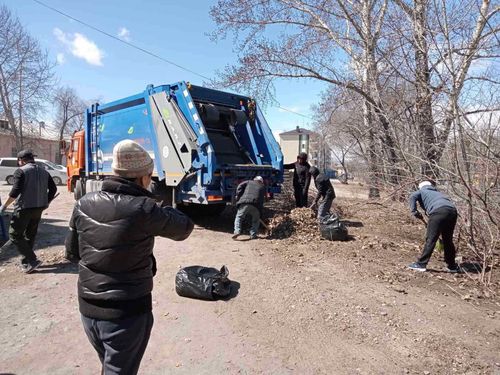 В Туве начался месячник чистоты