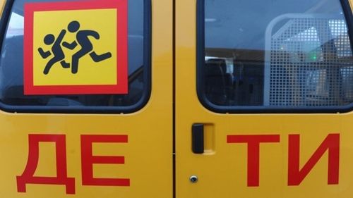 В Кызыле произошло ДТП с участием школьного автобуса