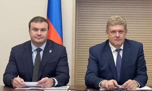 Состоялась рабочая встреча Анатолия Серышева и Виталия Хоценко
